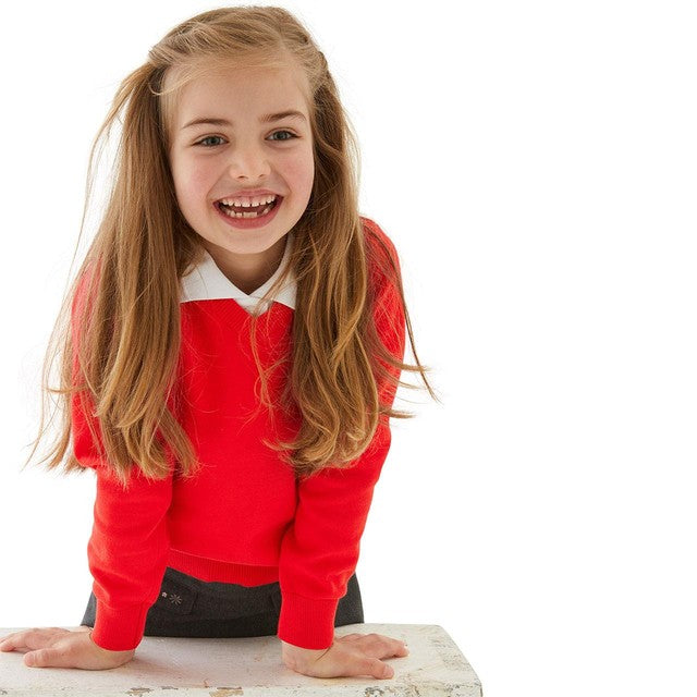 M&S cotton jumper with Staynew for children age 8-9 years, imported from the UK