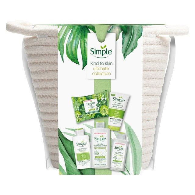 Simple Kind to Skin Ultimate Collection skincare gift set (British brand)