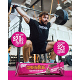 Grenade dark chocolate raspberry protein bar 60g, UK version