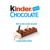 Kinder Chocolate Mini Bars 200g, UK version