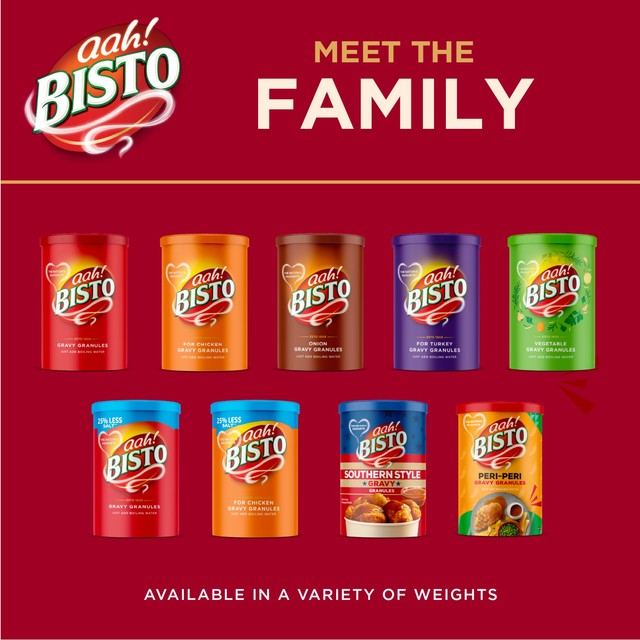 Bisto Reduced Salt Gravy Granules - British product
