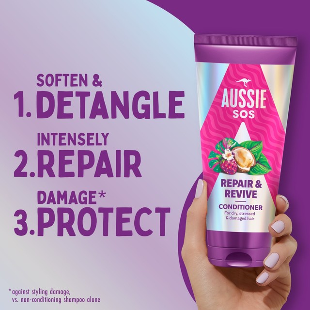 Aussie SOS Repair & Revive hair conditioner 200ml - British product