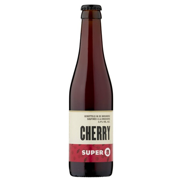 SUPER 8 cherry beer 330ml (British brand)