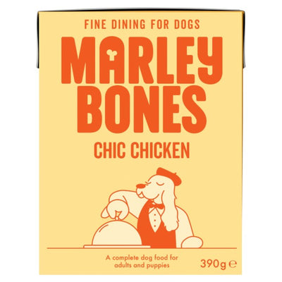M&S Marleybones Chicken & Superfoods Wet Dog Food 390g- Buy online at McGrocer
