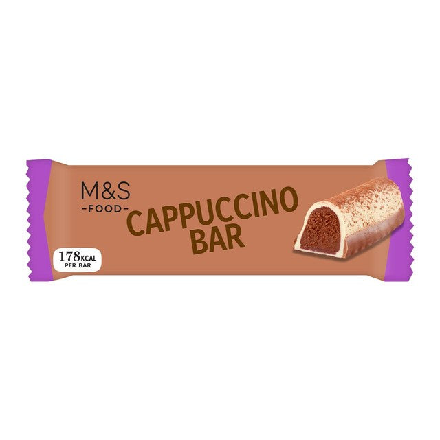 M&S Cappuccino chocolate bar 31g, imported from the UK