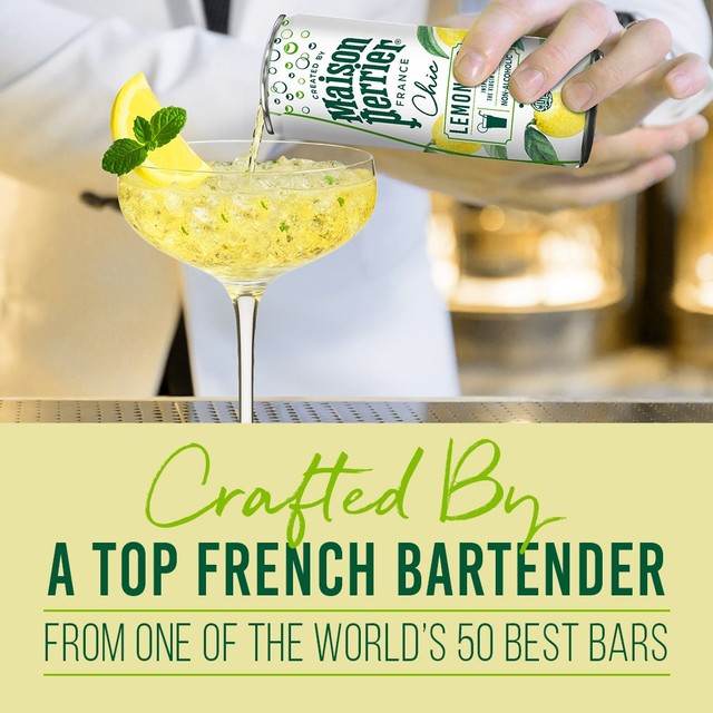 Maison Perrier Lemonjito sparkling drink, UK version