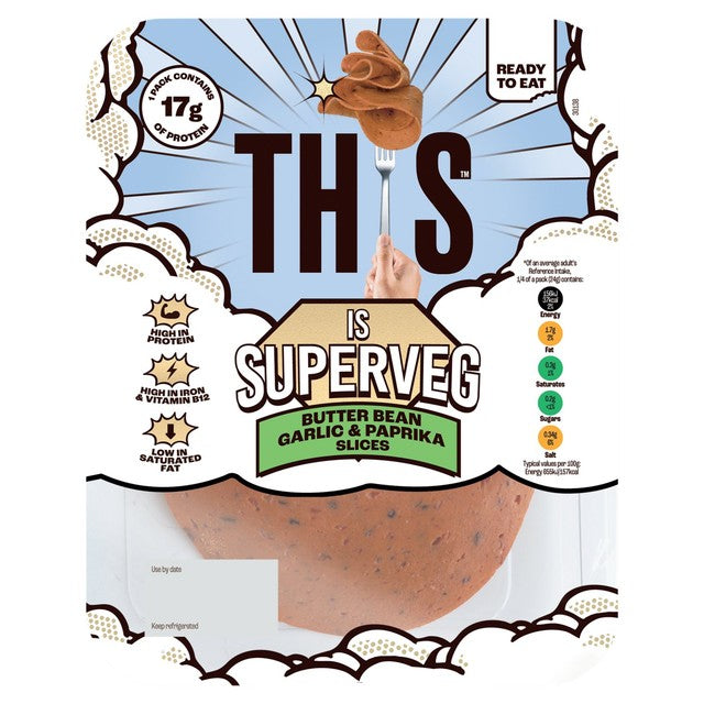 THIS Paprika and Garlic Slices plant-based protein - British product