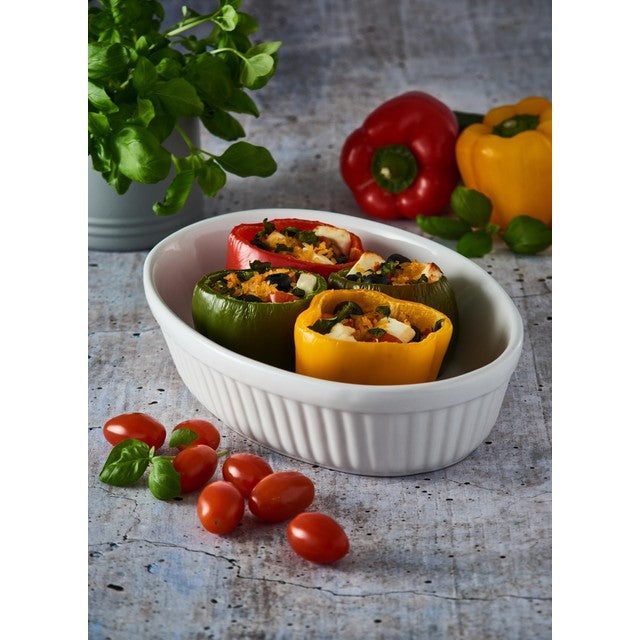 Mason Cash Classic Collection oval roasting dish 28cm, imported from the UK