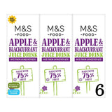 M&S Apple Blackcurrant Juice Drink - British product