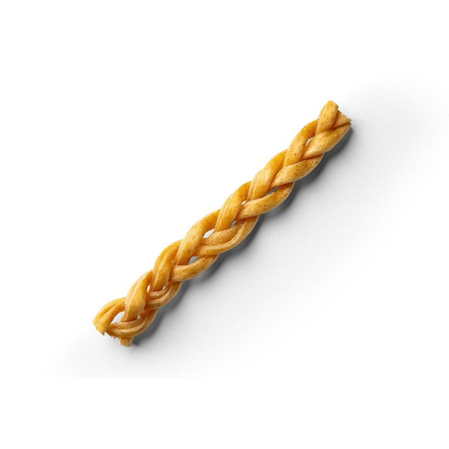 NAW beef braided headskin dog chew 100g, imported from the UK