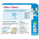 Le Pain Des Fleurs organic buckwheat crispbread 150g, UK version