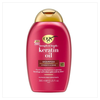 Shampoing M&S OGX Kératine Anti-Casse Équilibré pH 385 ml- Acheter en ligne sur McGrocer