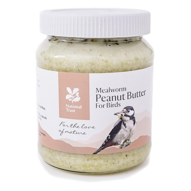 CJ Wildlife mealworm peanut butter for wild birds 330g, imported from the UK