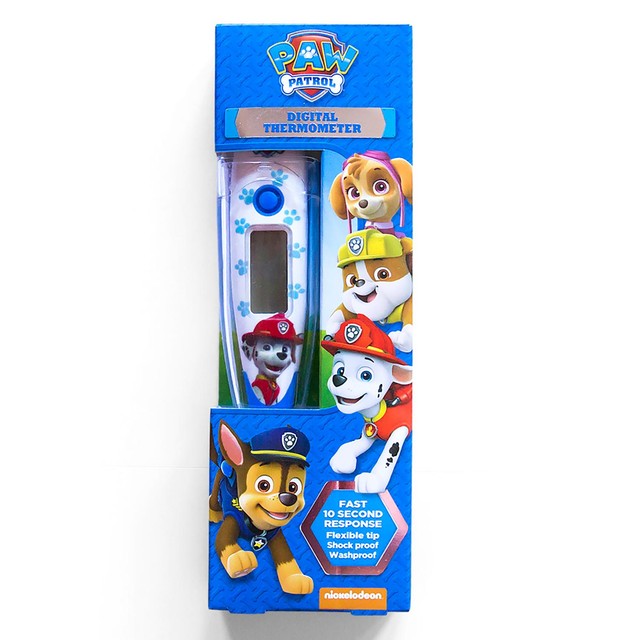 Jellyworks Paw Patrol digital thermometer, imported from the UK