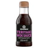 Kikkoman roasted garlic teriyaki sauce 250ml, UK version