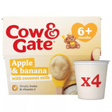 Cow & Gate apple banana baby food pots - British product