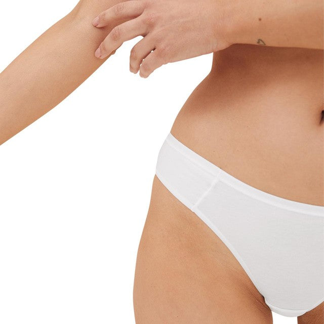 M&S no VPL bikini knickers 5-pack white, imported from the UK