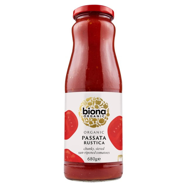 Biona Organic Passata Rustica Chunky 680g - British product