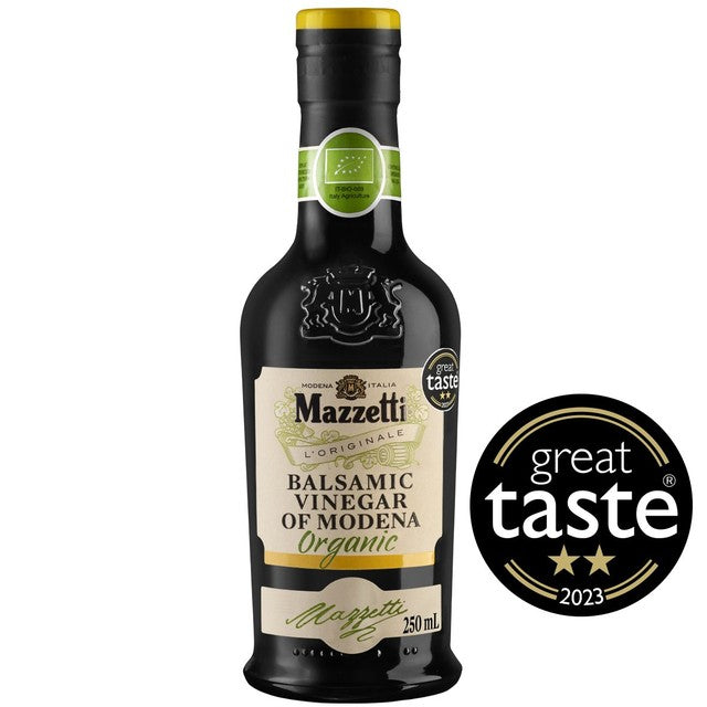 Mazzetti organic balsamic vinegar 250ml, imported from the UK