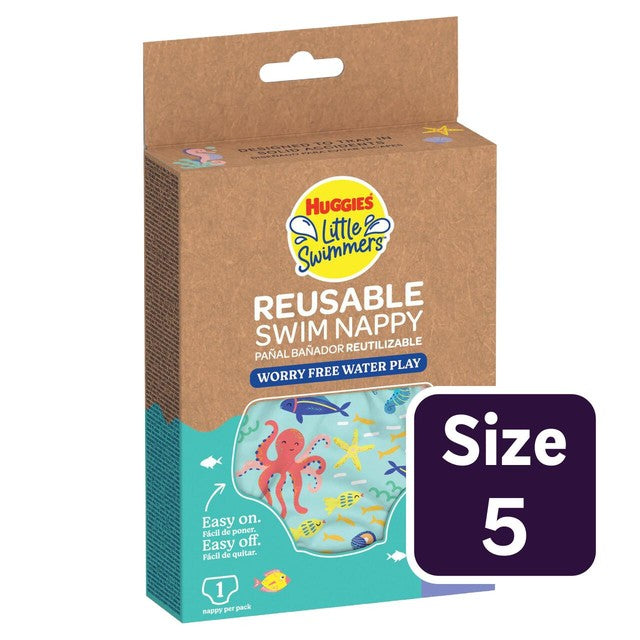 Huggies Little Swimmers reusable swim pants size 5-6 (13kg+), UK version