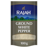 Rajah ground white pepper 100g, imported from the UK