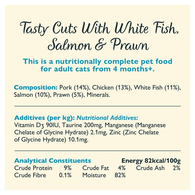 Lily's Kitchen Ocean Fish wet cat food 85g, UK version
