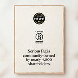 Serious Pig caramelised onion snacking cheese 24g (British brand)