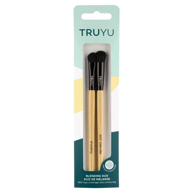 Truyu Blending Duo makeup brush set (British brand)