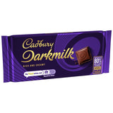 Cadbury Darkmilk chocolate bar 90g - British product