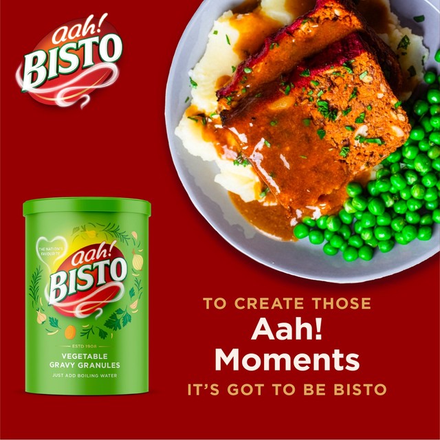 Bisto vegetable gravy granules 190g - British product