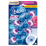 Bloo Colour Active+ Flowers toilet rim block, UK version