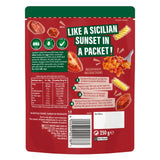 Dolmio Spicy Chorizo Fusilli microwave pasta meal 250g - British product