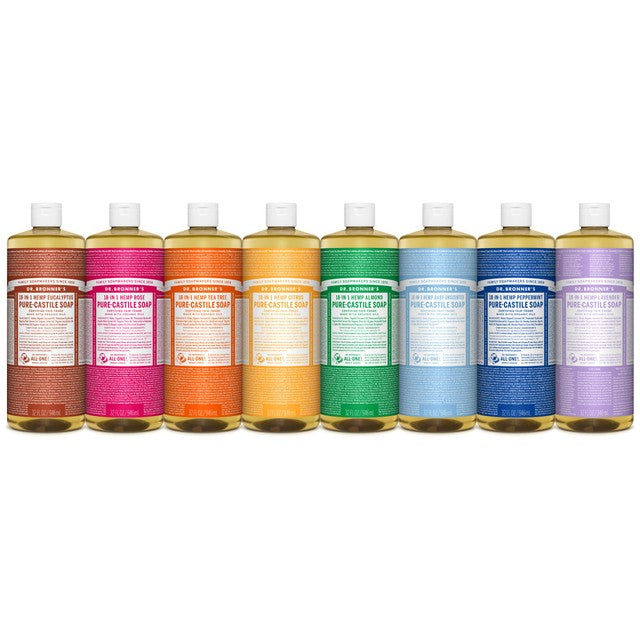 Dr. Bronner's Eucalyptus Organic liquid soap 473ml - British product