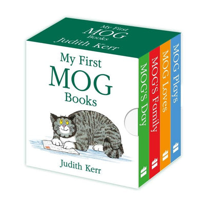 M&S Gardners Books My First Mog Books Little Library Board Book Set 4 Pack- Buy online at McGrocer
