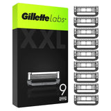 Gillette Labs Razor Blades Refill 9 Pack - British product