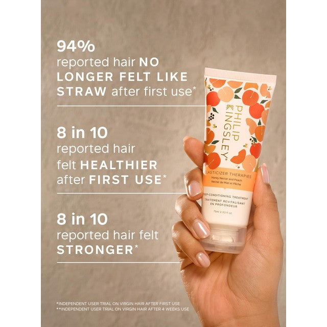 Philip Kingsley Elasticizer Therapies Honey Nectar & Peach hair treatment 75ml, imported from the UK