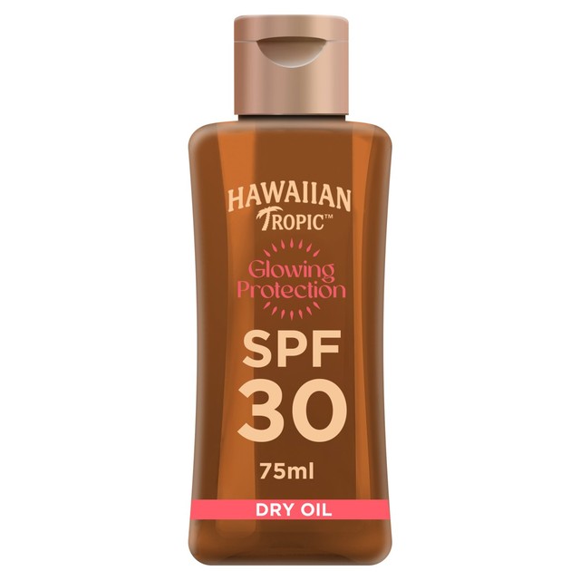 Hawaiian Tropic SPF 30 tanning oil mini, UK version