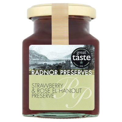 Radnor Preserves Confiture Fraise & Rose El Hanout 240g