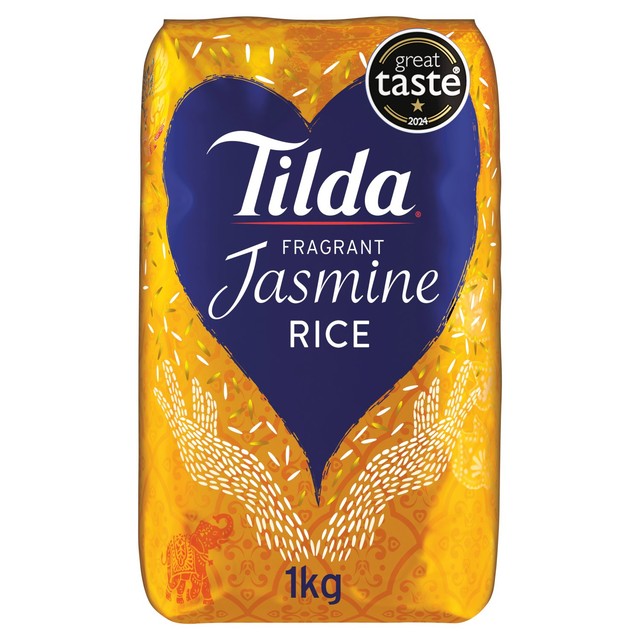 Tilda fragrant jasmine rice pack - British product