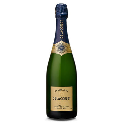M&S M&S Delacourt Blanc de Blanc Vintage Champagne 75cl- Buy online at McGrocer