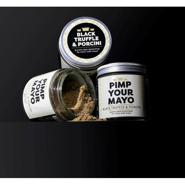 Pimp Your Mayo Black Truffle Porcini seasoning 50g, imported from the UK