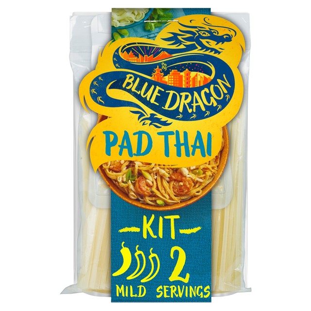 Blue Dragon Pad Thai noodle kit 265g - British product