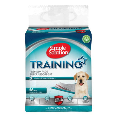 M&S Simple Solution Puppy Training Pads Toilet Training Pads 56 Pack- Buy online at McGrocer