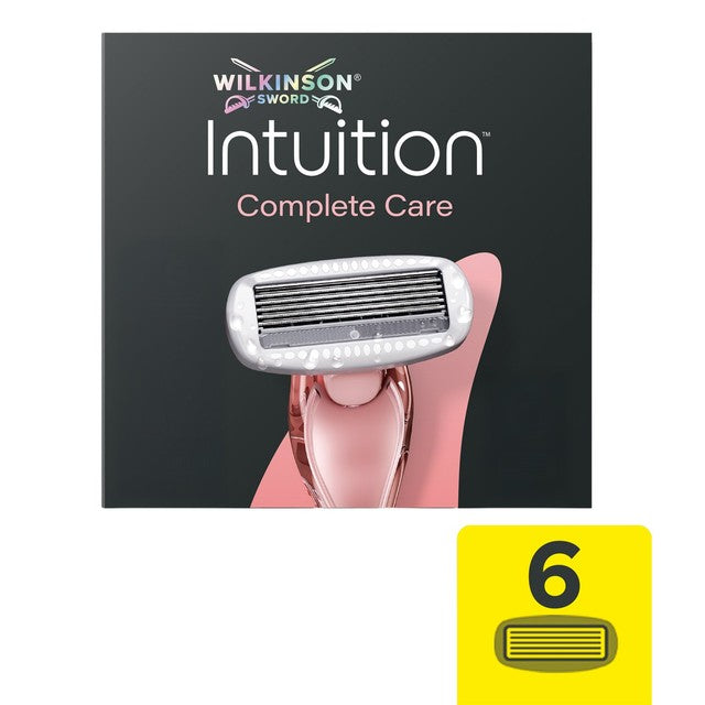 Wilkinson Sword Intuition women's razor refills 6 count, UK version