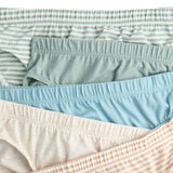 M&S boys' cotton striped and solid briefs for 3-4 years, imported from the UK