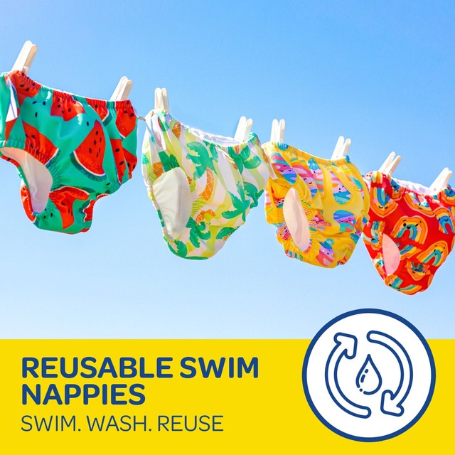 Huggies Little Swimmers Tropical swim nappy size 3-4, UK version