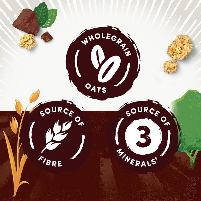 Jordans Country Crisp dark chocolate breakfast cereal 450g, UK version