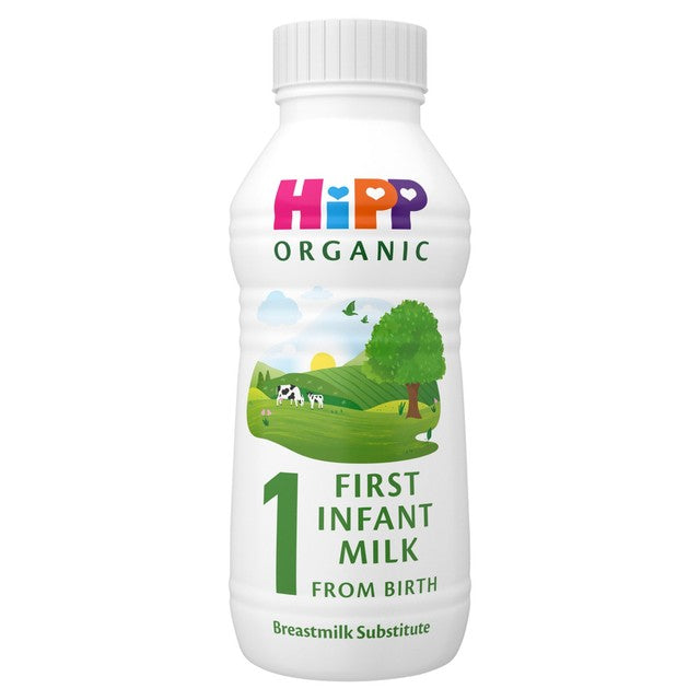 HiPP Organic infant milk ready to feed liquid formula 470ml, UK version