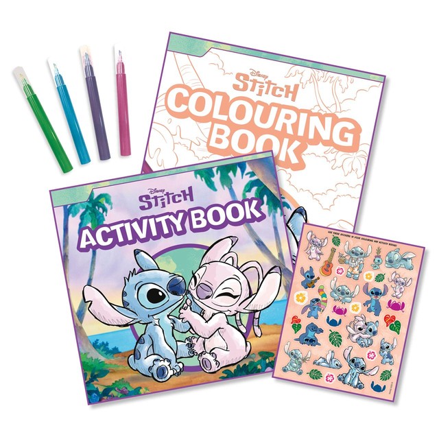 Igloo Books Disney Stitch activity pack 2-in-1 (British brand)