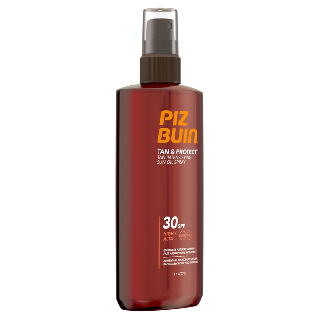 Piz Buin Tan Protect sun oil spray 150ml (British brand)